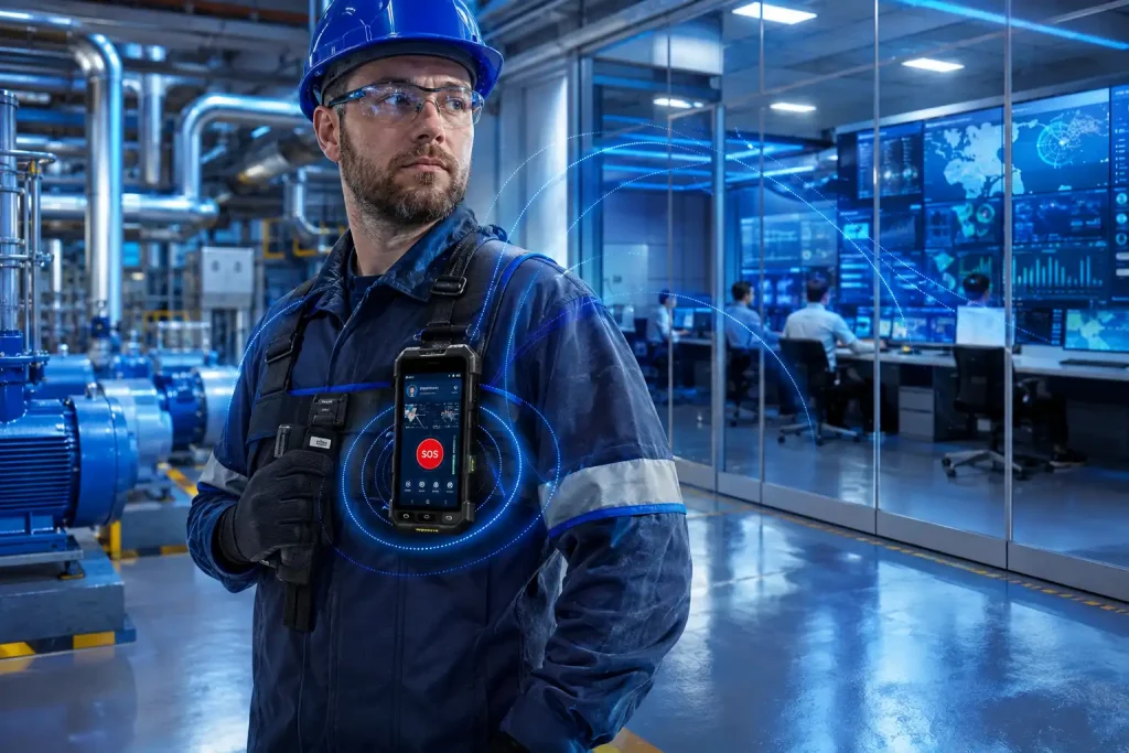 Alleinarbeit: Wann ist eine Personen-Notsignal-Anlage notwendig?