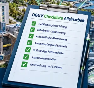 DGUV Checkliste für Alleinarbeit: So prüfen Unternehmen ihre Rettungskette