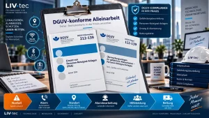 Alleinarbeit: Was fordert die DGUV? Regeln 212-139 & 112-139