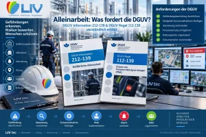 Alleinarbeit: Was fordert die DGUV? Regeln 212-139 & 112-139