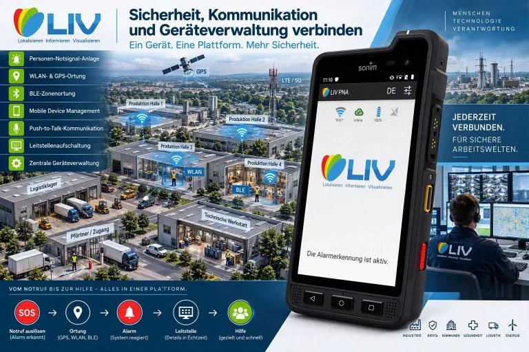 Mehr über den Artikel erfahren Personen-Notsignal-Anlage: Sicherheit, Kommunikation und Geräteverwaltung verbinden